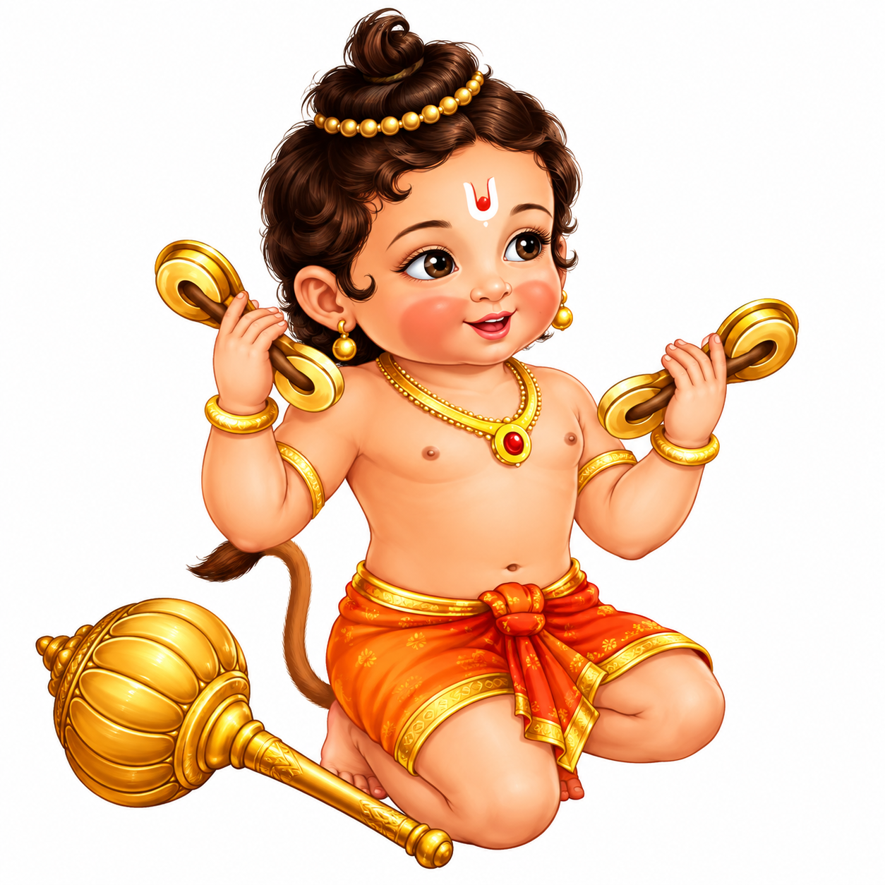 Baby Hanuman Art